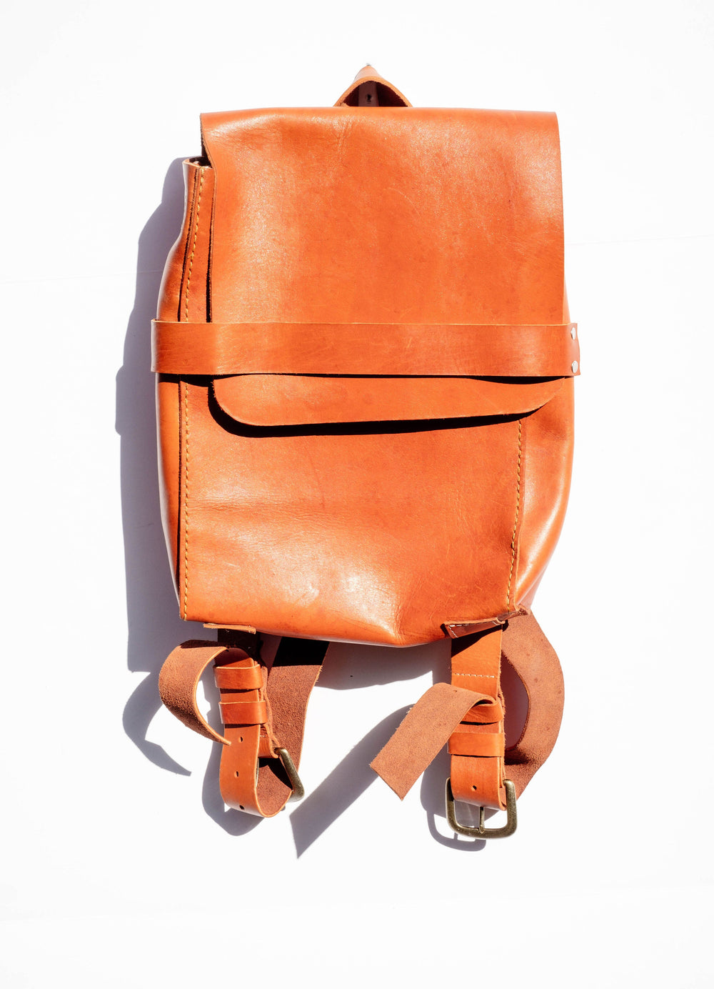 The Simon Leather Backpack by 2nd Story Goods