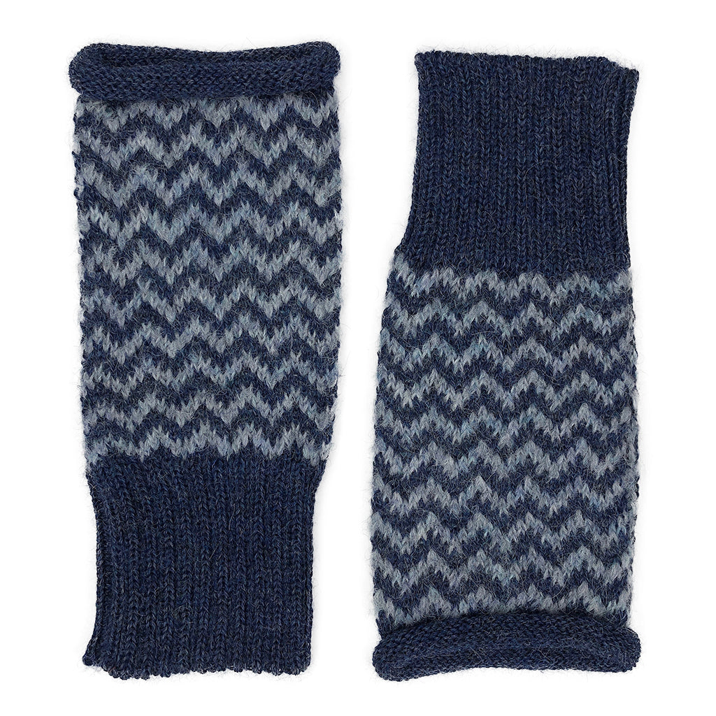 
                  
                    Azul Chevron Knit Alpaca Gloves by SLATE + SALT
                  
                