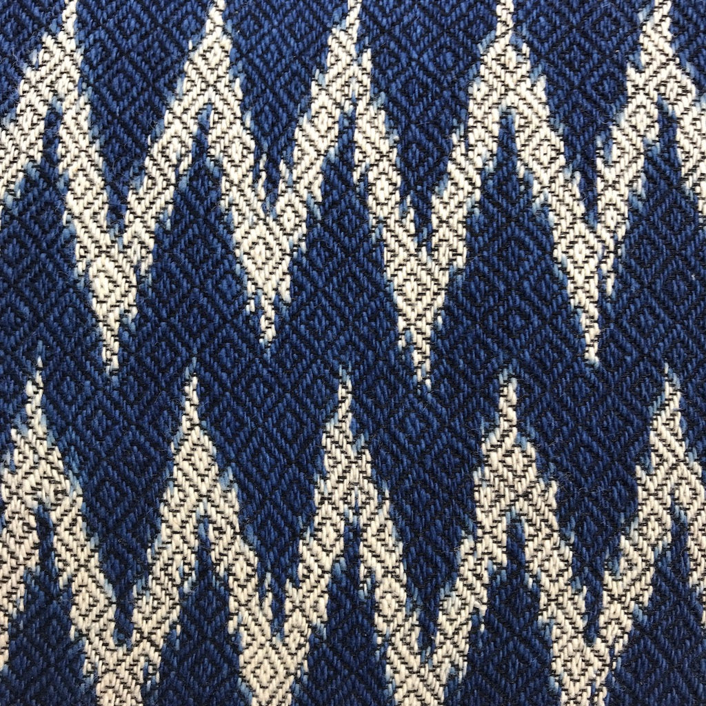Indigo Chevron Pillow Cover by SLATE + SALT