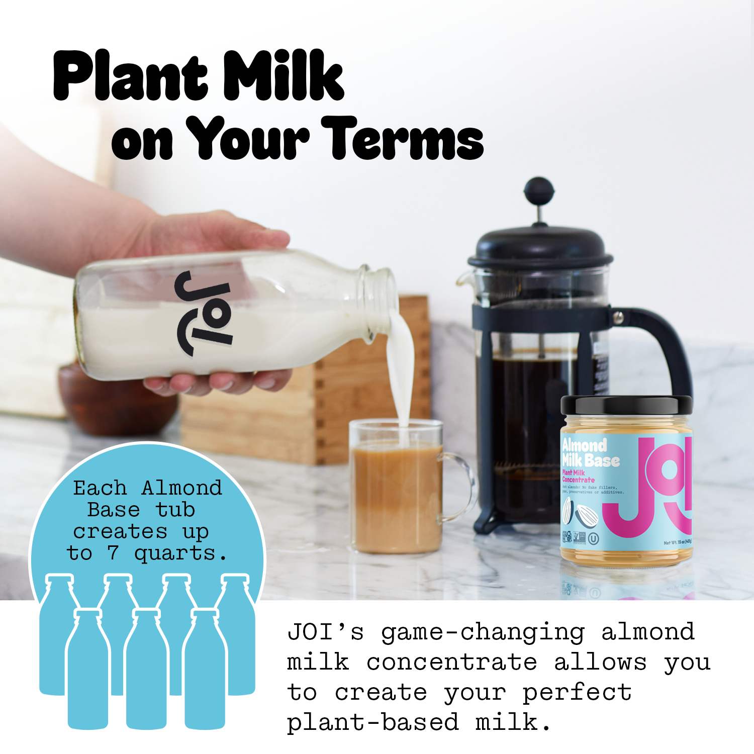 Almond & Cashew Base 4-Pack by JOI