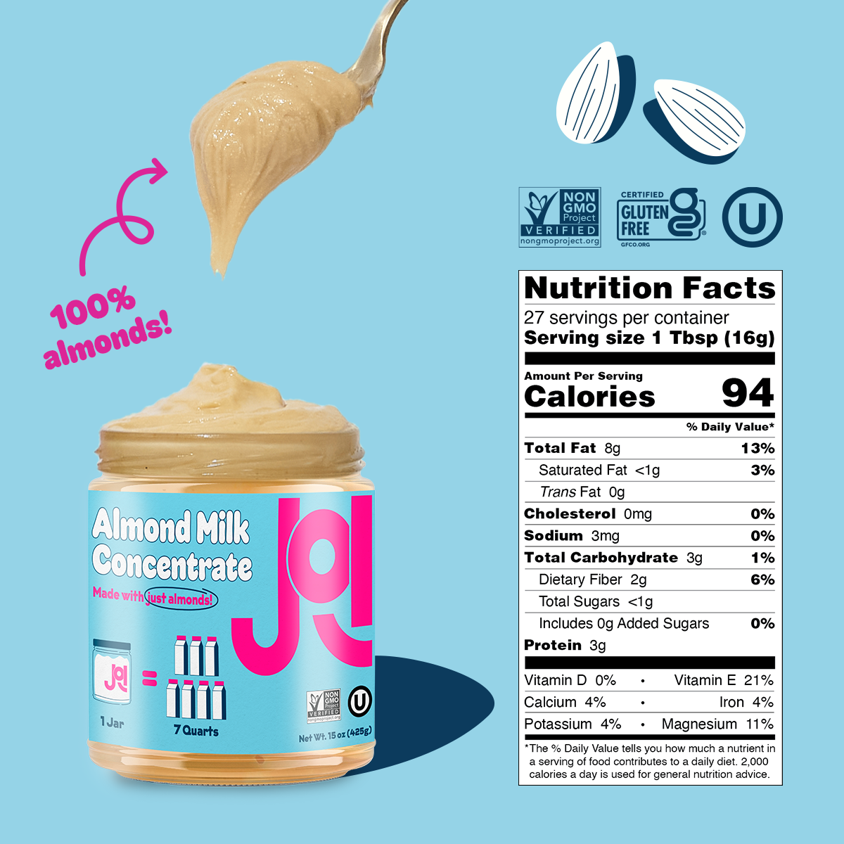 
                  
                    Almond & Cashew Base 4-Pack by JOI
                  
                
