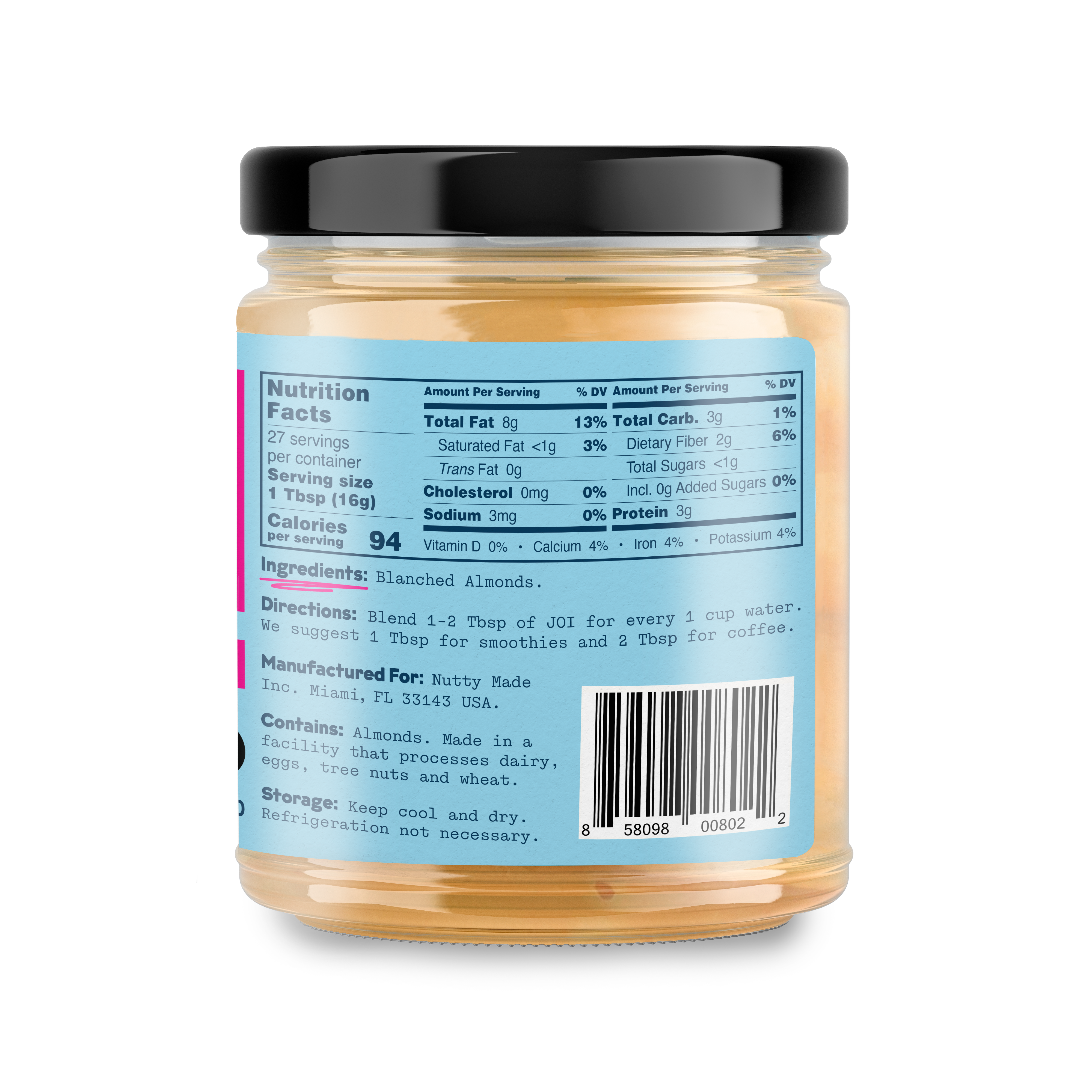 Almond & Cashew Base 4-Pack by JOI