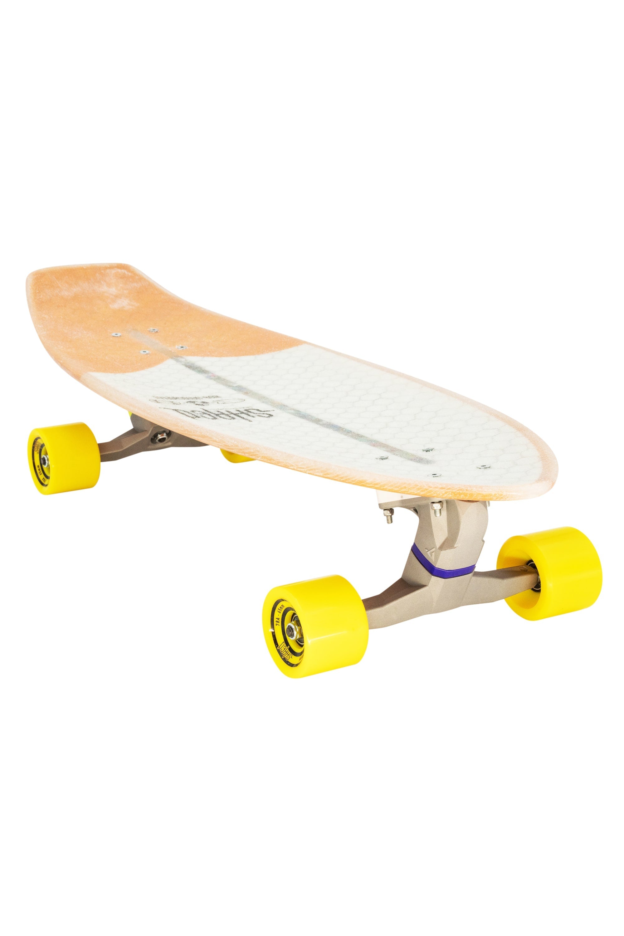 Surfskate - Electrical Ninja ( 30”) - Resin Tint Orange by Shred Skateboard Co
