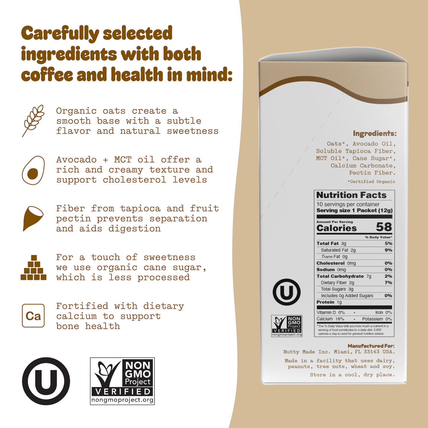 Oat Plant-Based Creamer 3-Pack by JOI