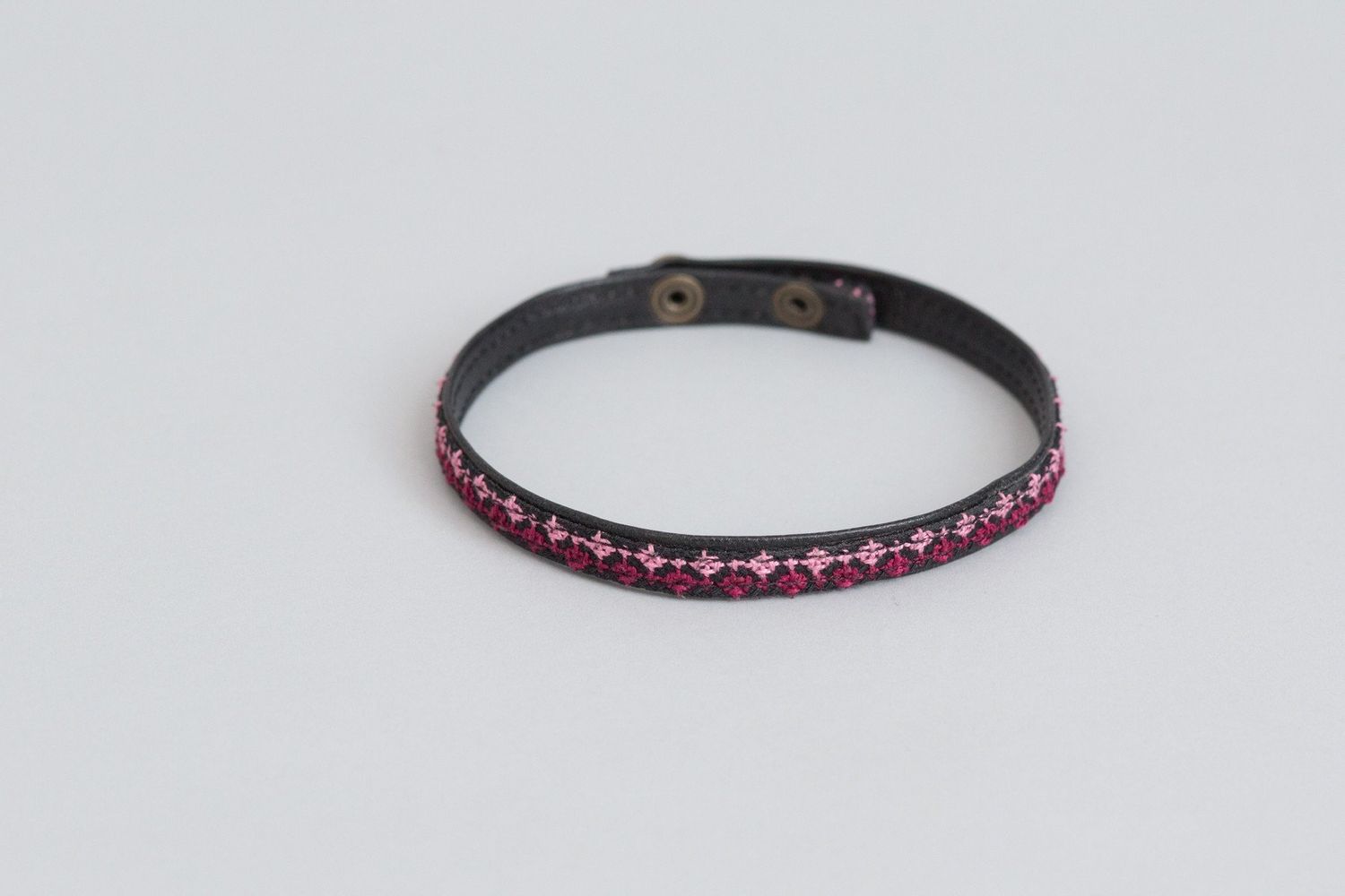 Choker/Wrap Bracelet - Rose