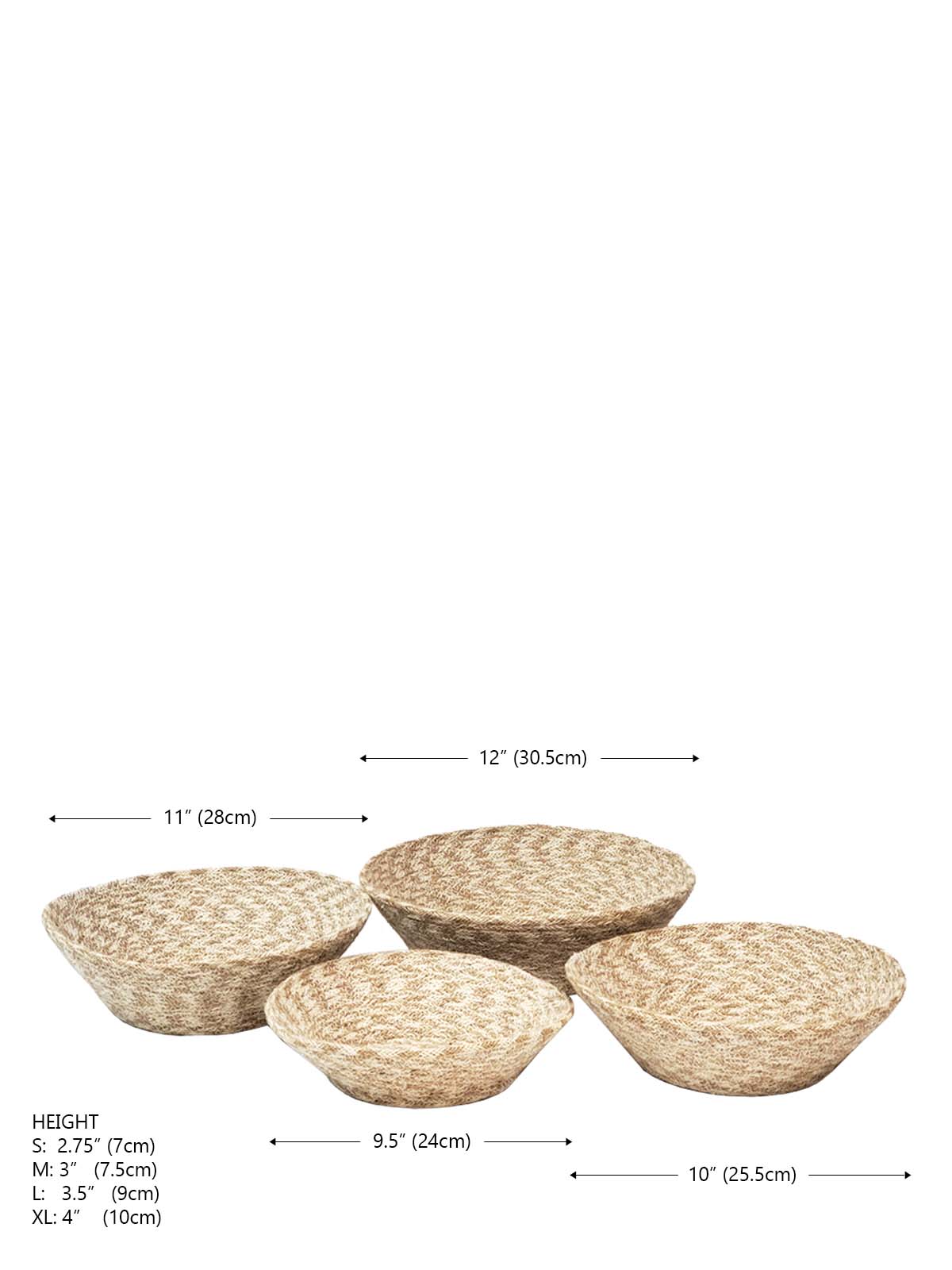 
                  
                    Agora Woven Nesting Bowl (Set of 4) by KORISSA
                  
                