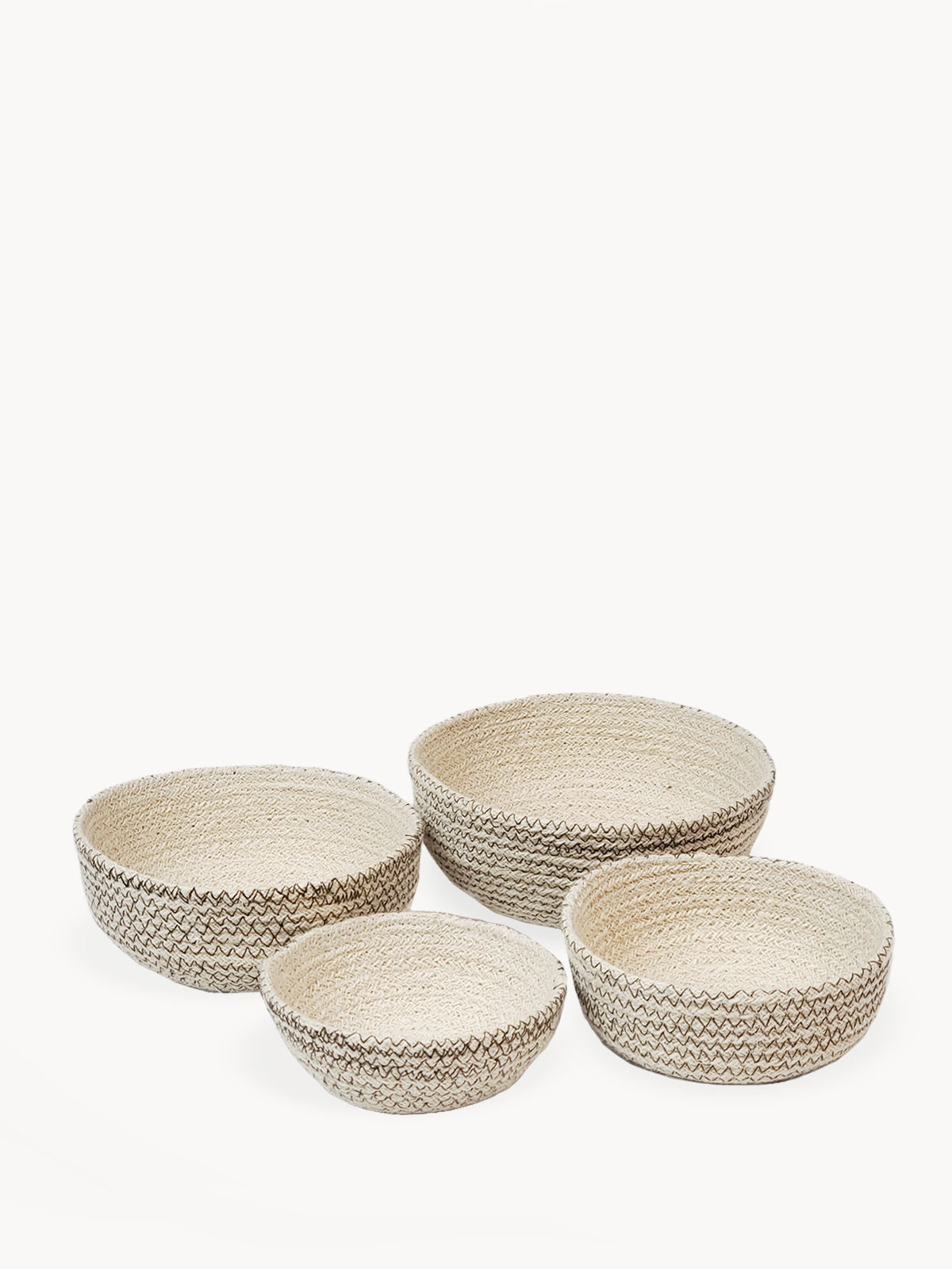 
                  
                    Amari  Round Bowl - Brown (Set of 4) by KORISSA
                  
                