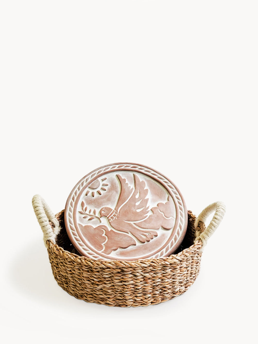 Bread Warmer & Basket - Dove In Peace by KORISSA