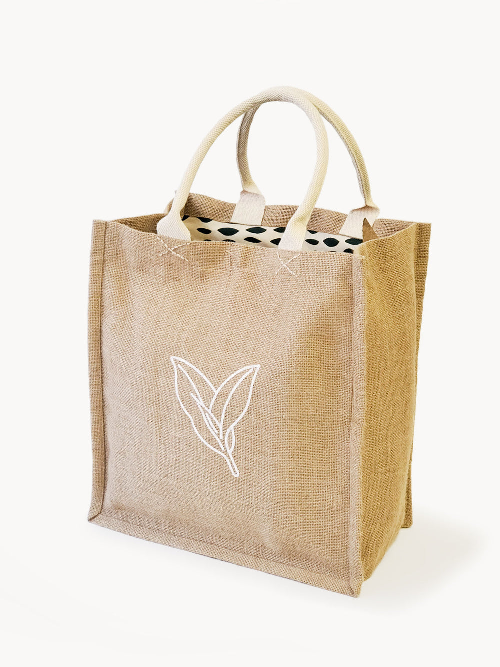 Jute Canvas Market Bag - Nature by KORISSA