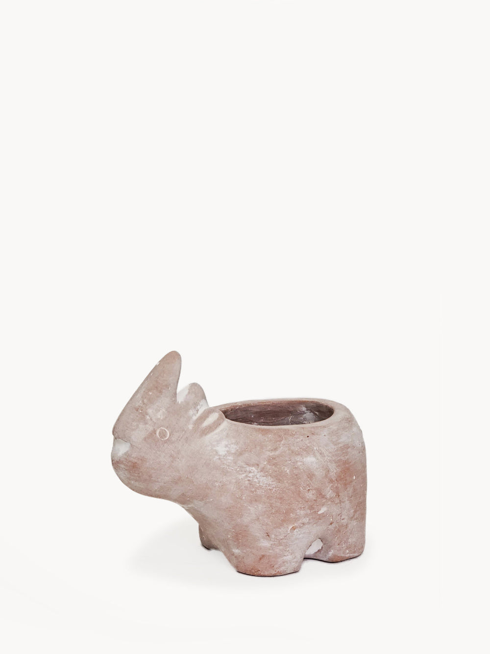 Terracotta Pot - Rhino by KORISSA