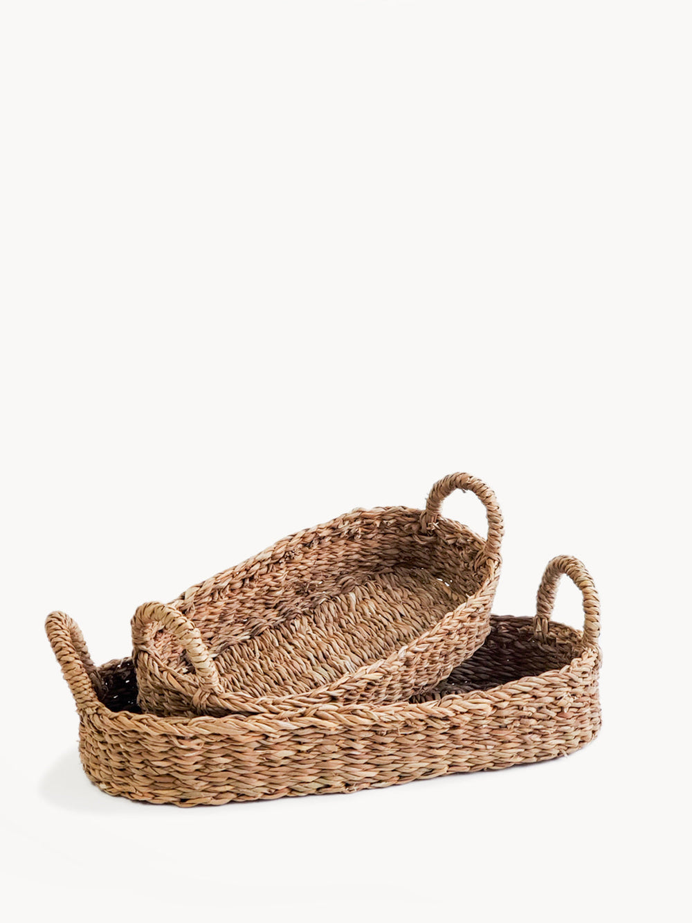 Savar Bread Basket with Natural Handle by KORISSA