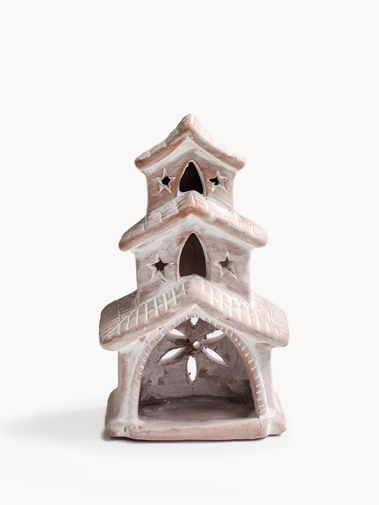 
                  
                    Terracotta Tea Light Candle Holder - House by KORISSA
                  
                