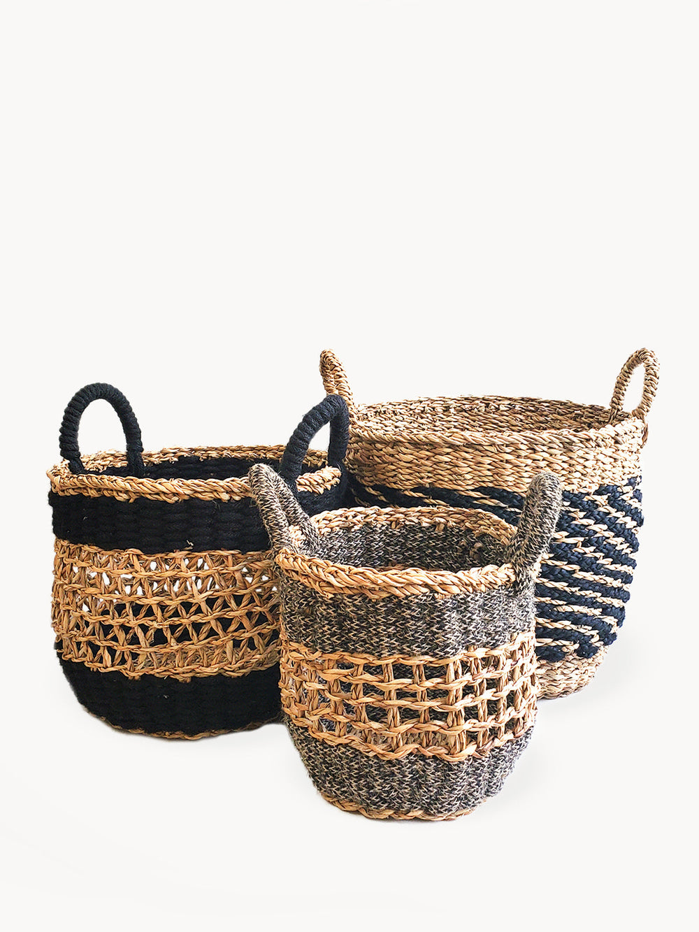 Ula Mesh Basket - Black by KORISSA