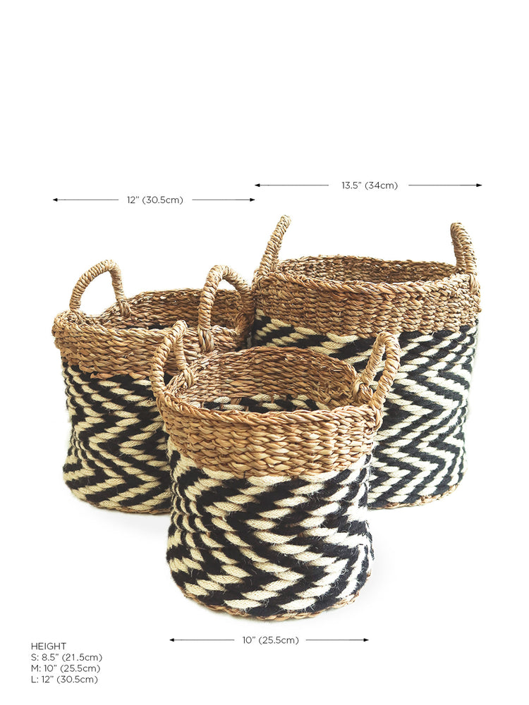 
                  
                    Ula Zigzag Basket by KORISSA
                  
                