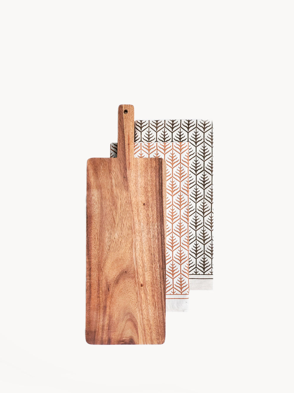 Wooden Serving Board Gift Set - Large by KORISSA