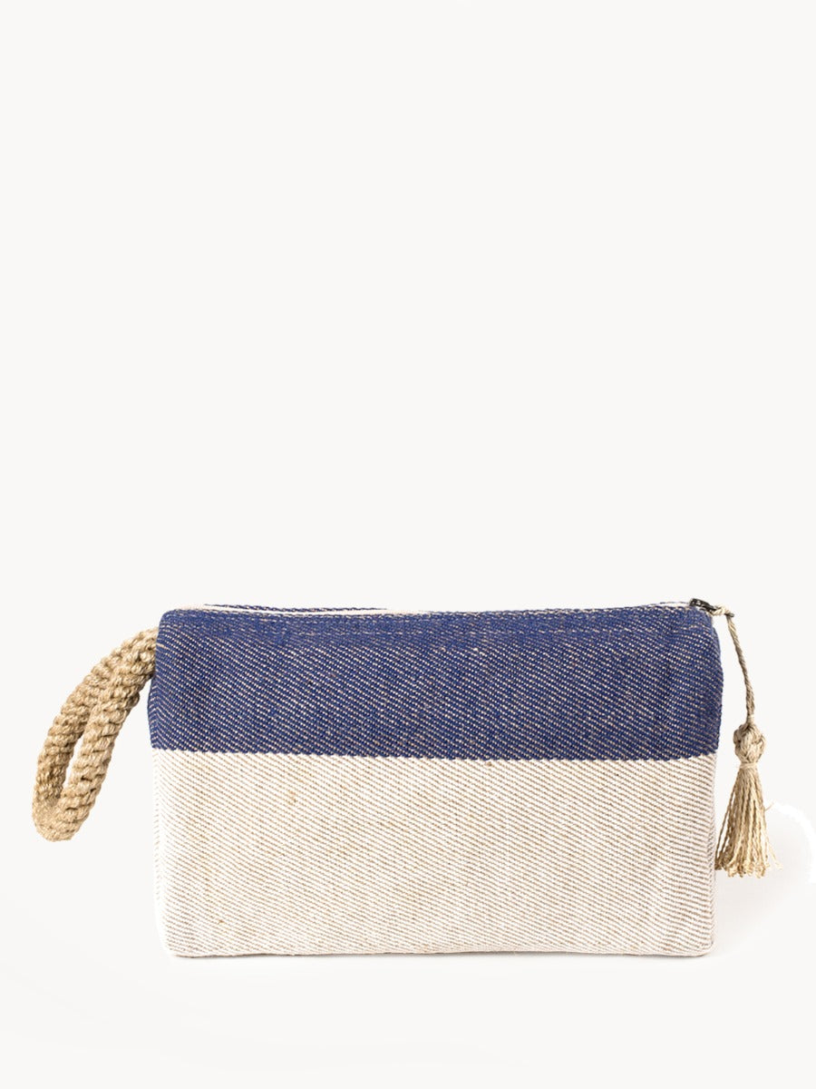 Block A Clutch - Blue by KORISSA