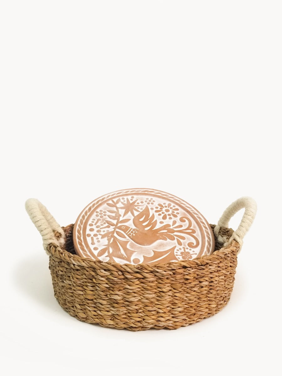 
                  
                    Bread Warmer & Basket - Bird Round by KORISSA
                  
                