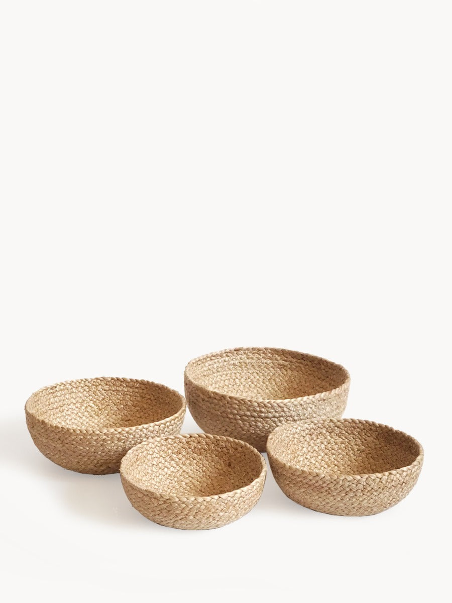 Kata Candy Bowl - Natural (Set of 4) by KORISSA