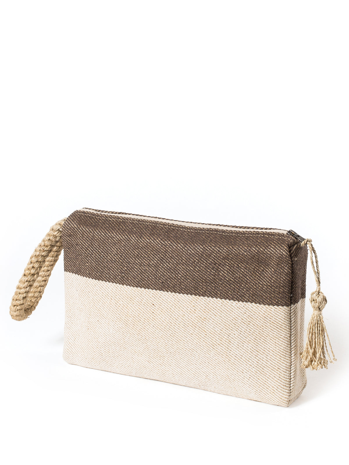 
                  
                    Block A Clutch - Brown by KORISSA
                  
                