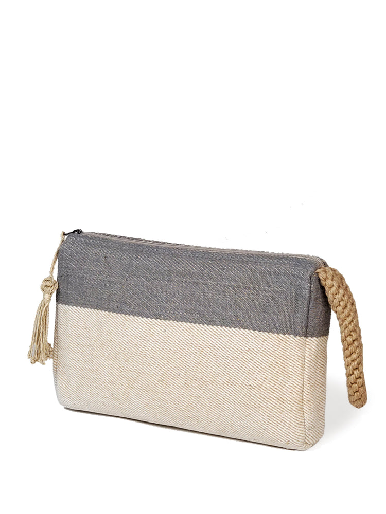 
                  
                    Block A Clutch - Gray by KORISSA
                  
                