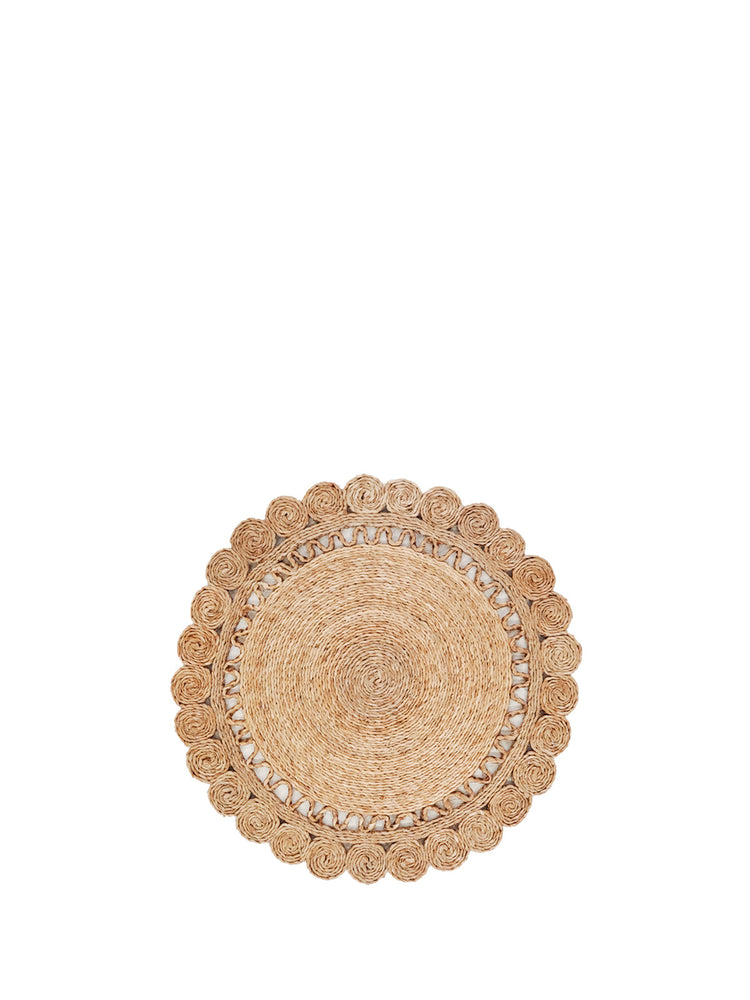 
                  
                    Jute Flower Placemat (Set of 2) by KORISSA
                  
                