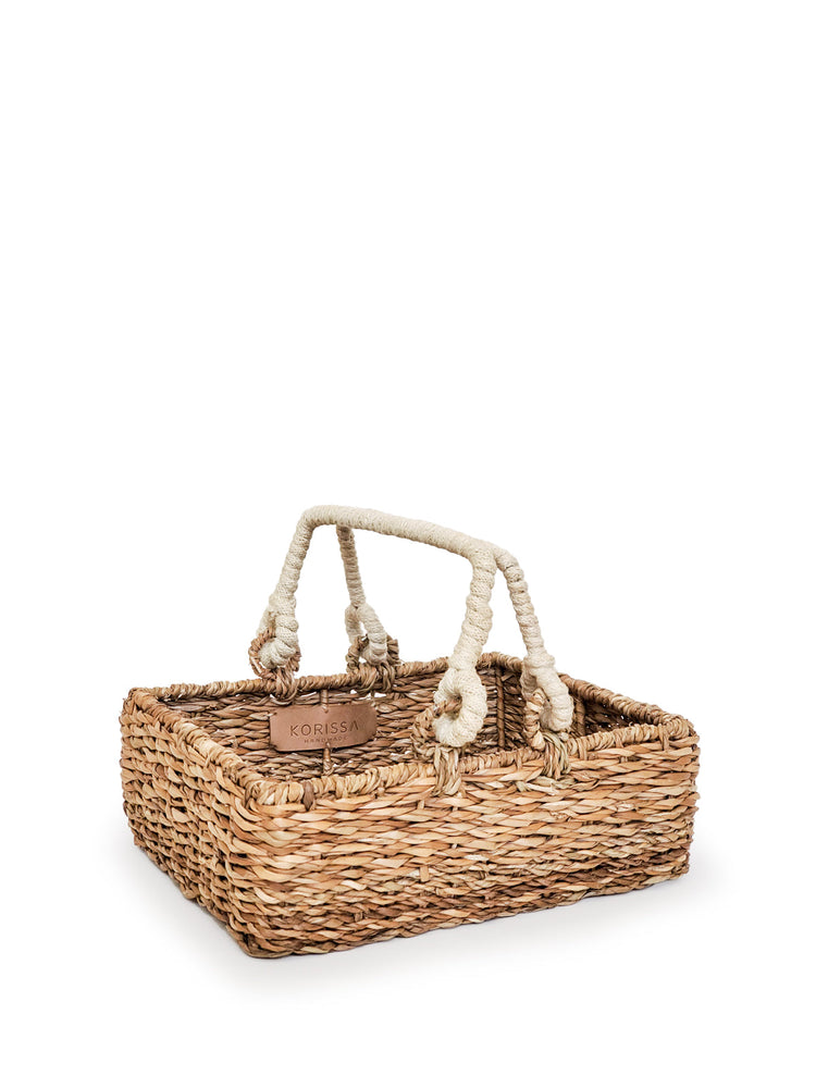 
                  
                    Savar Storage Basket With Handle by KORISSA
                  
                