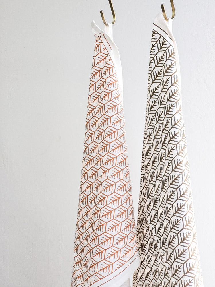 
                  
                    Hand Screen Printed Tea Towel - Set of 2 by KORISSA
                  
                