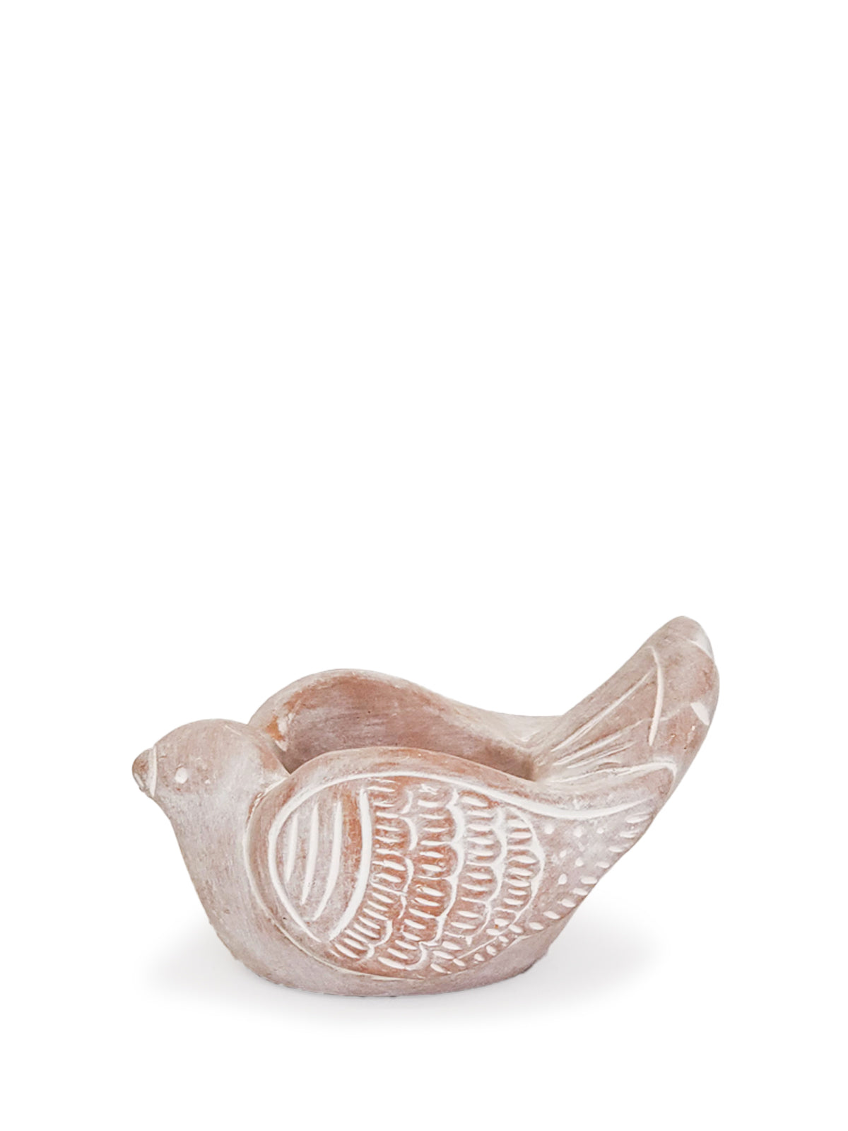 
                  
                    Terracotta Tea Light Candle Holder - Bird by KORISSA
                  
                