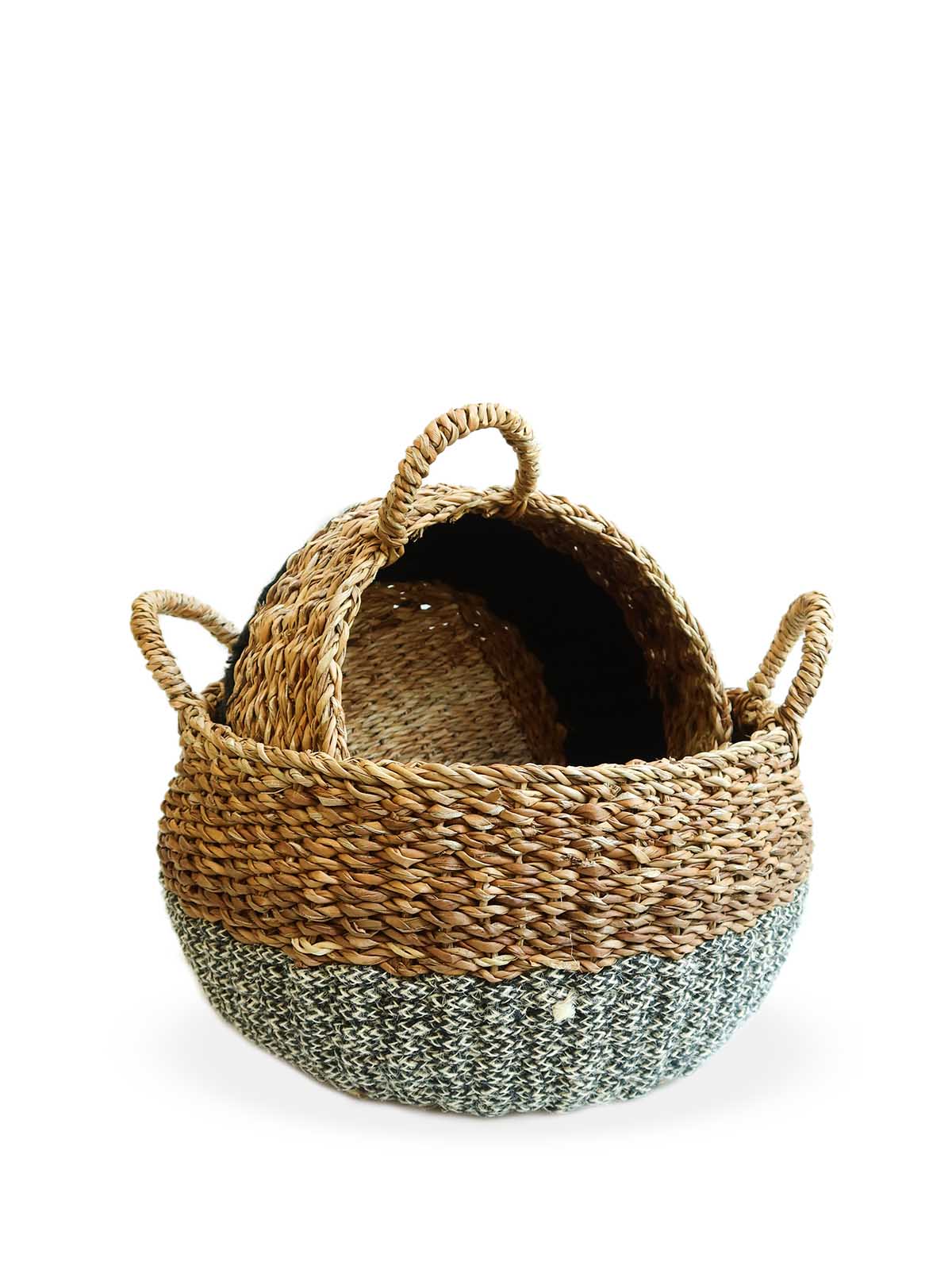 
                  
                    Ula Floor Basket - Black by KORISSA
                  
                