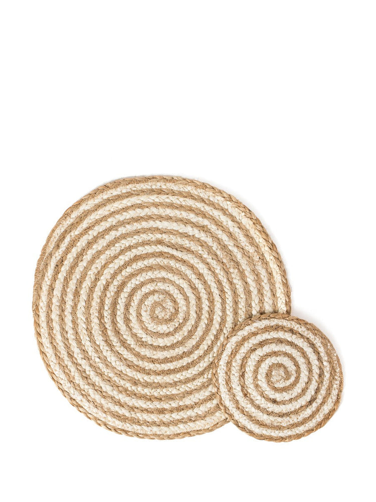 
                  
                    Kata Spiral Placemat - Natural (Set of 4) by KORISSA
                  
                