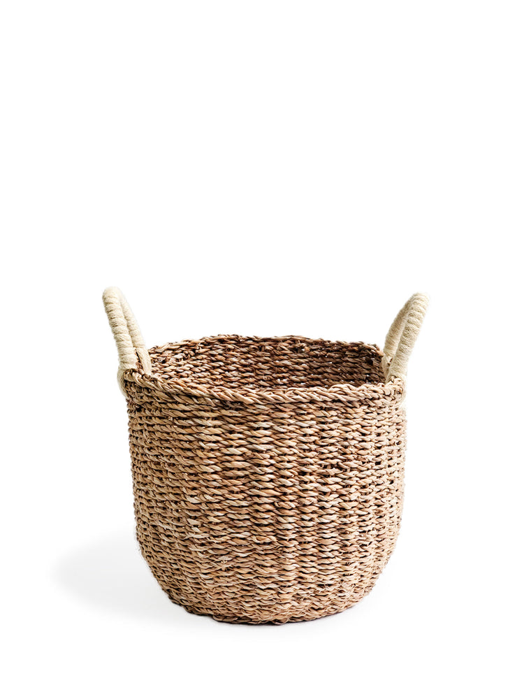 
                  
                    Savar Basket with White Handle by KORISSA
                  
                