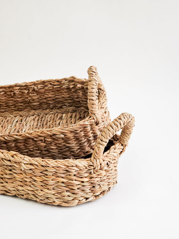 
                  
                    Savar Bread Basket with Natural Handle by KORISSA
                  
                