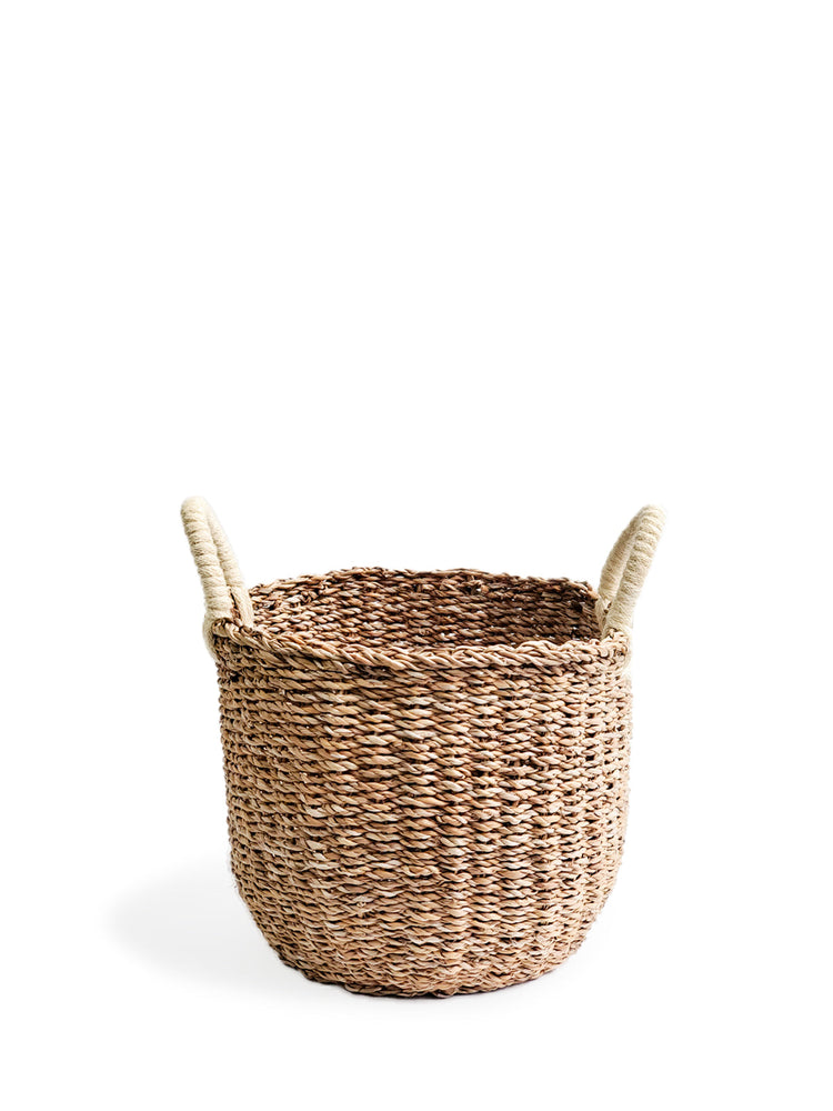 
                  
                    Savar Basket with White Handle by KORISSA
                  
                