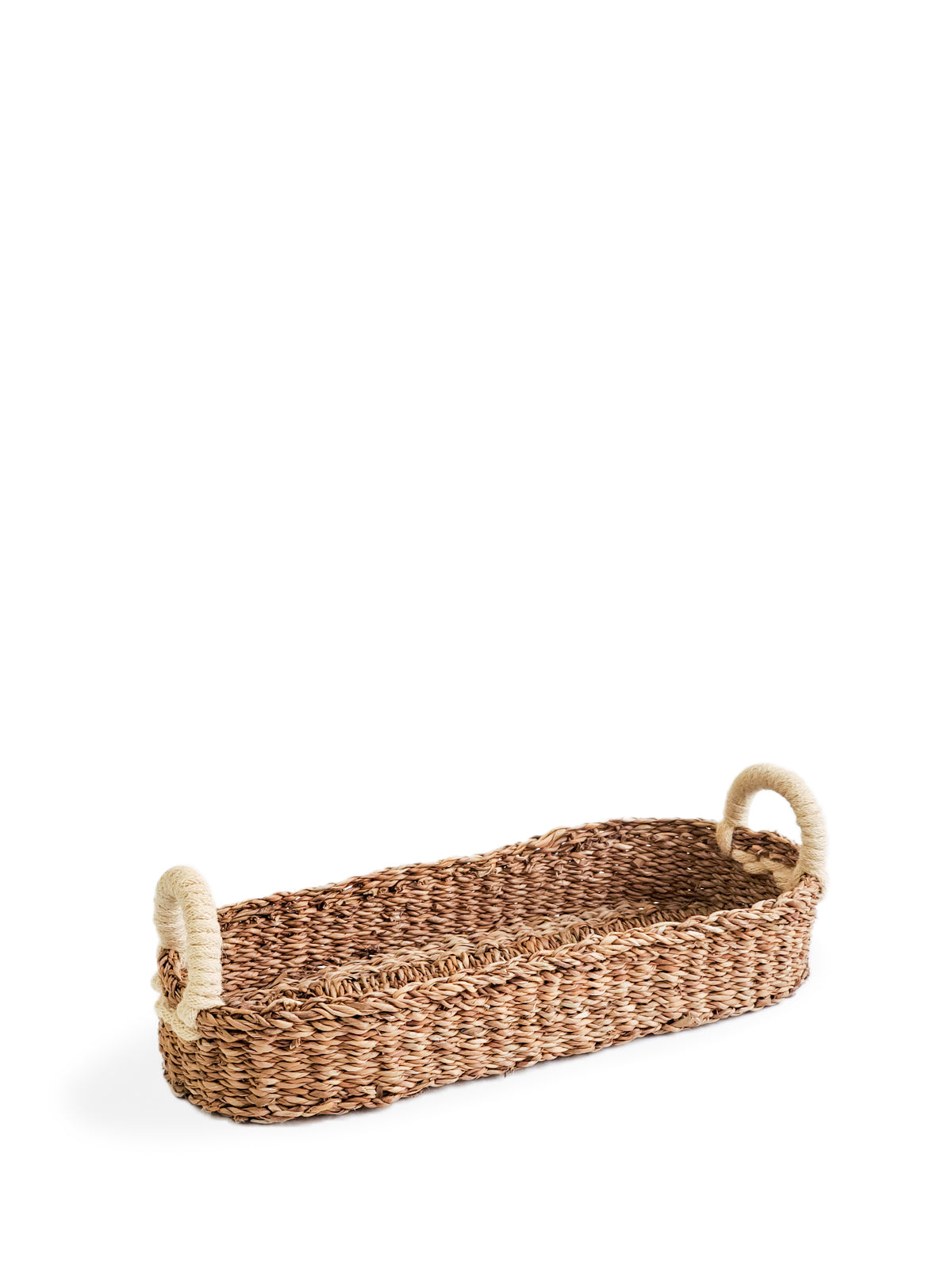 
                  
                    Savar Bread Basket with White Handle by KORISSA
                  
                
