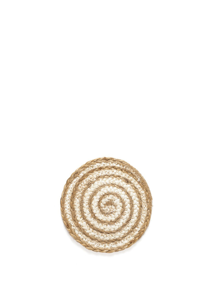 
                  
                    Kata Spiral Coaster Trivet - Natural (Set of 4) by KORISSA
                  
                