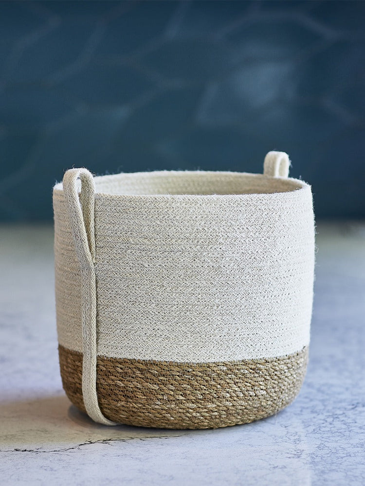 
                  
                    Savar Basket with Side Handle by KORISSA
                  
                