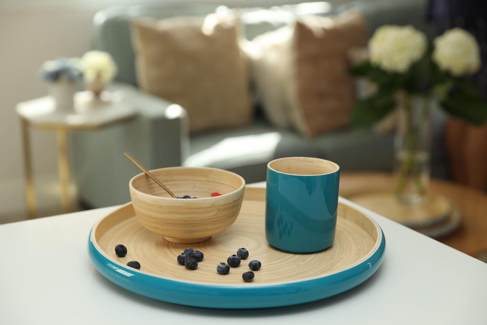 
                  
                    KHAY- Handmade Bamboo Serving Platter
                  
                