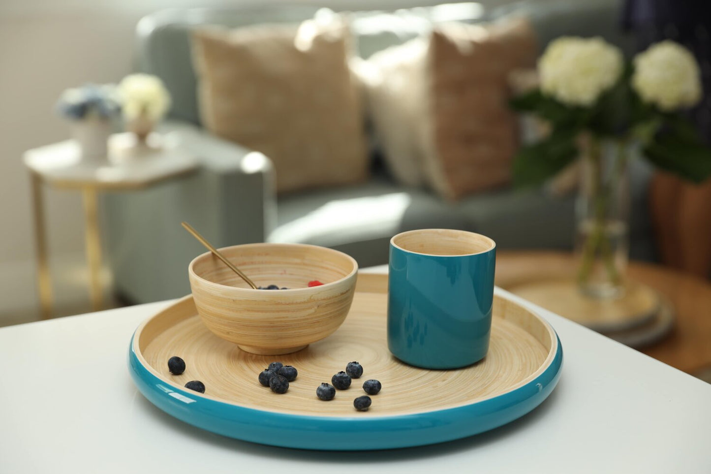 
                  
                    KHAY- Handmade Bamboo Serving Platter
                  
                