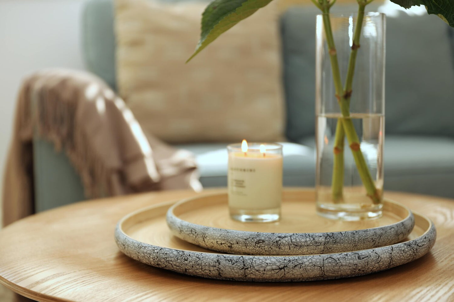 
                  
                    KHAY- Handmade Bamboo Serving Platter
                  
                