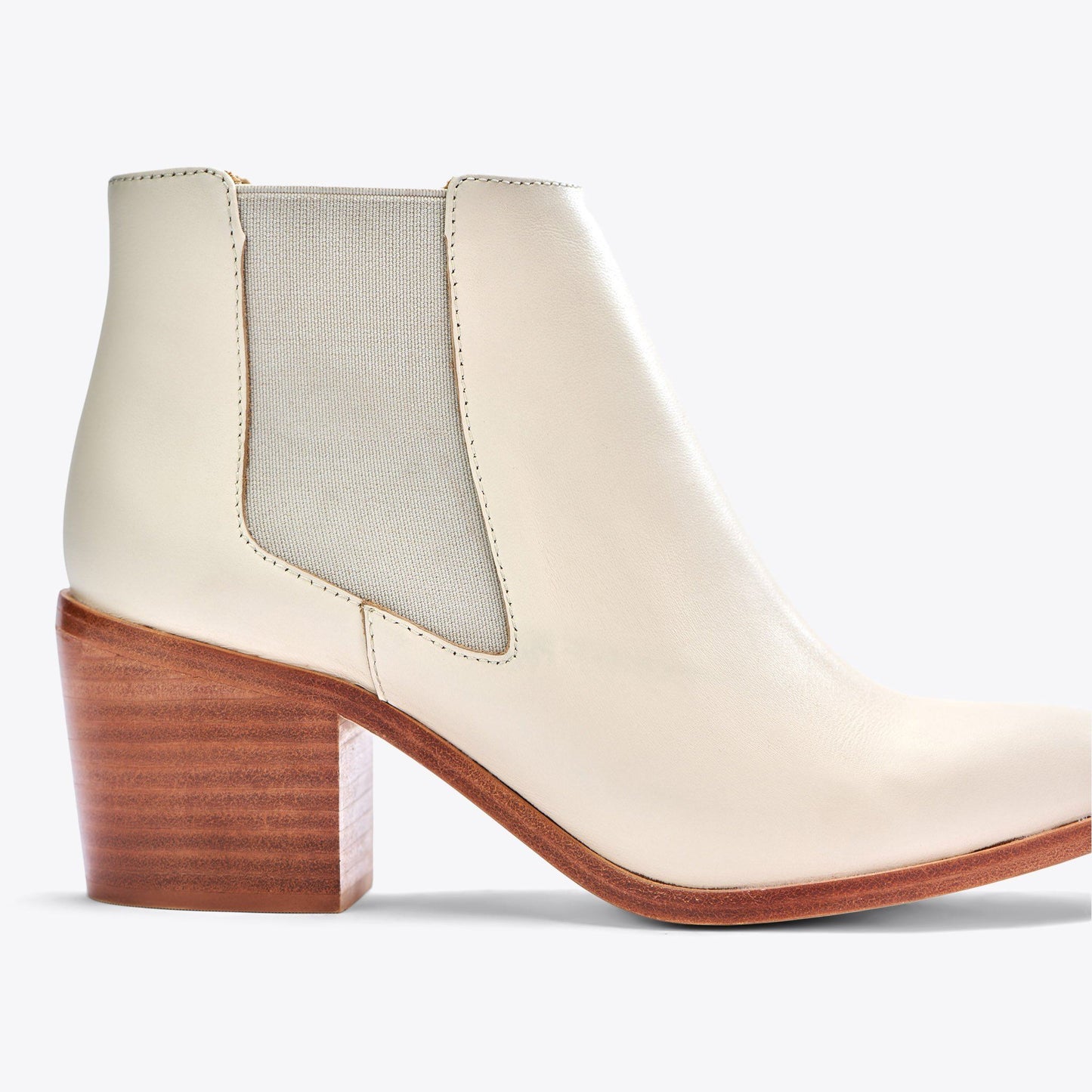 
                  
                    Heeled Chelsea Boot Bone
                  
                