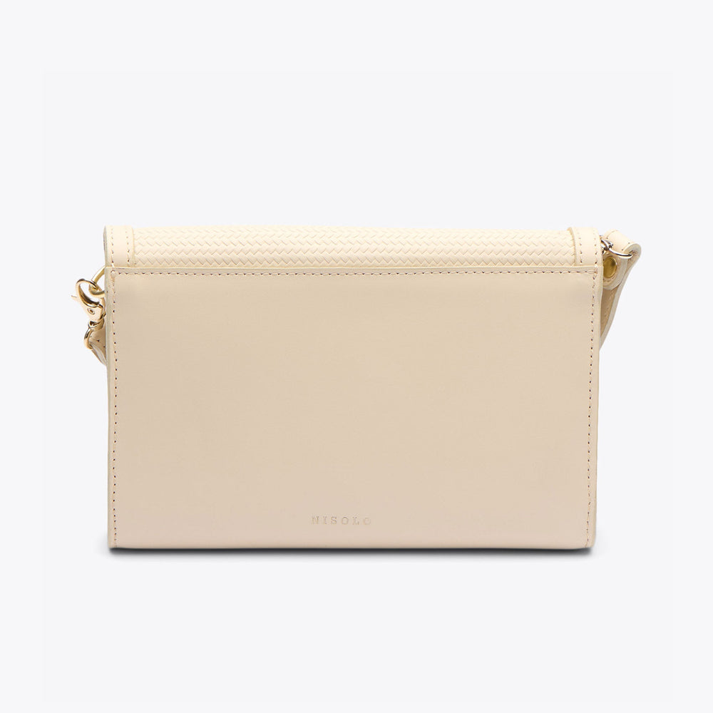 
                  
                    Cleo Convertible Crossbody Woven Bone
                  
                