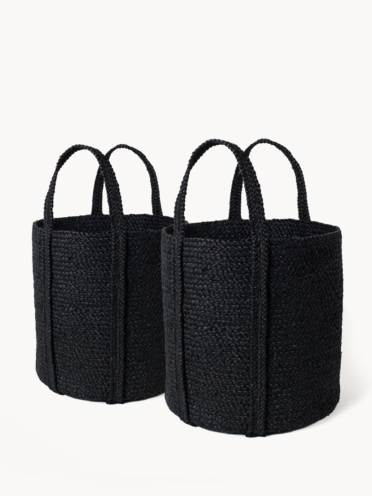 
                  
                    Kata Basket with handle - Black by KORISSA
                  
                