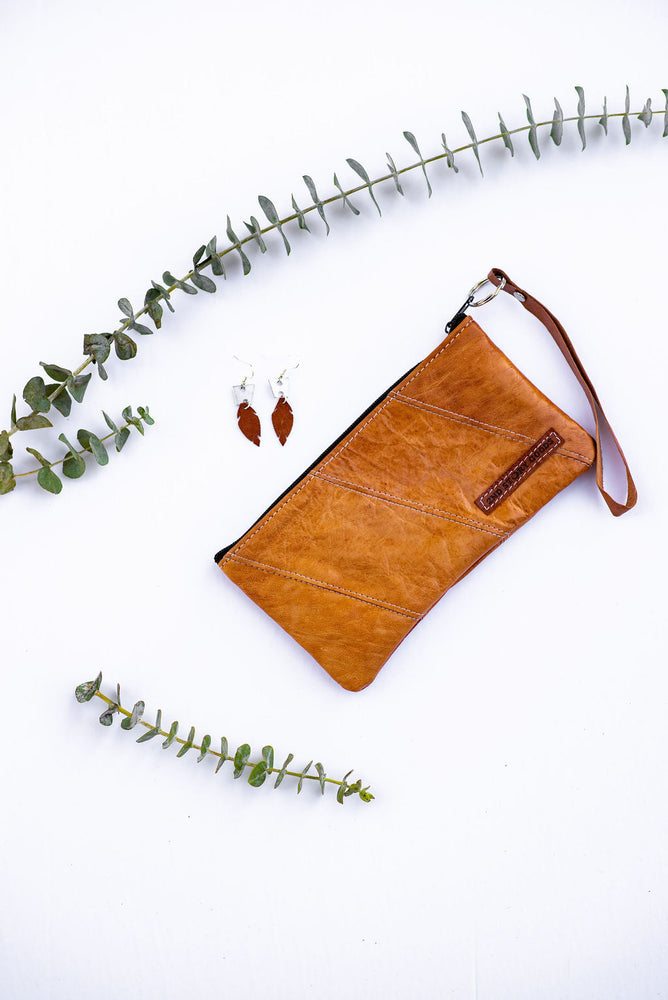 
                  
                    Two Shades of Leather Pouch by 2nd Story Goods
                  
                