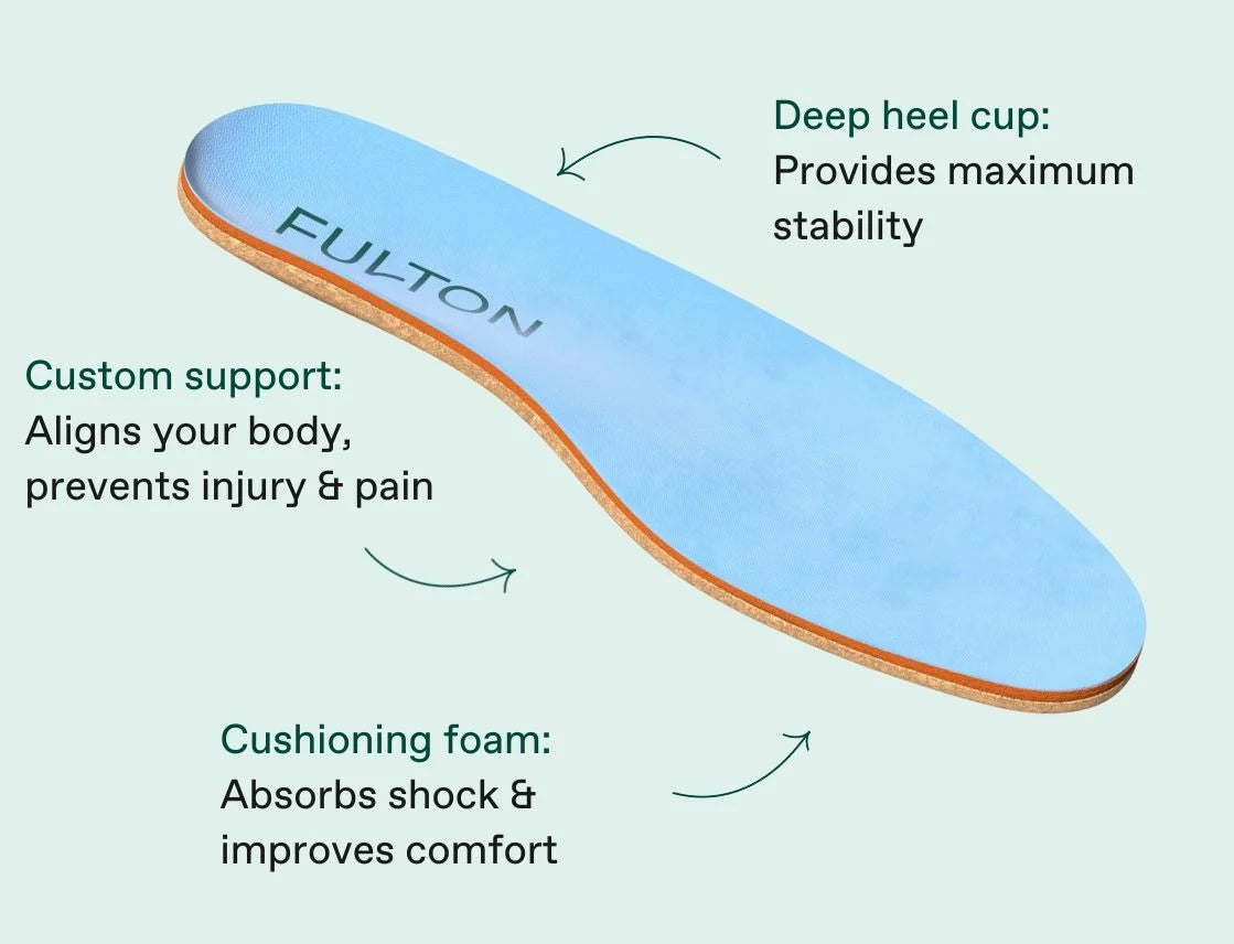 
                  
                    The Athletic Cactus Leather & Cork Insole by Fulton
                  
                