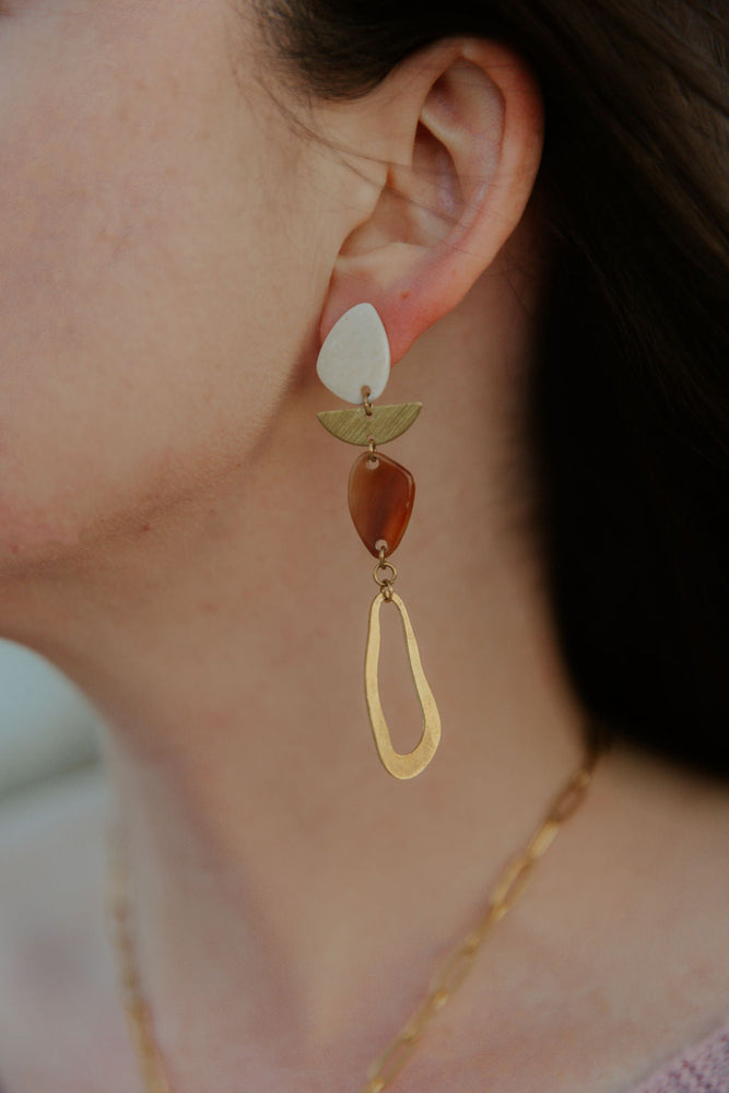 
                  
                    Katia Horn Earrings by 2nd Story Goods
                  
                