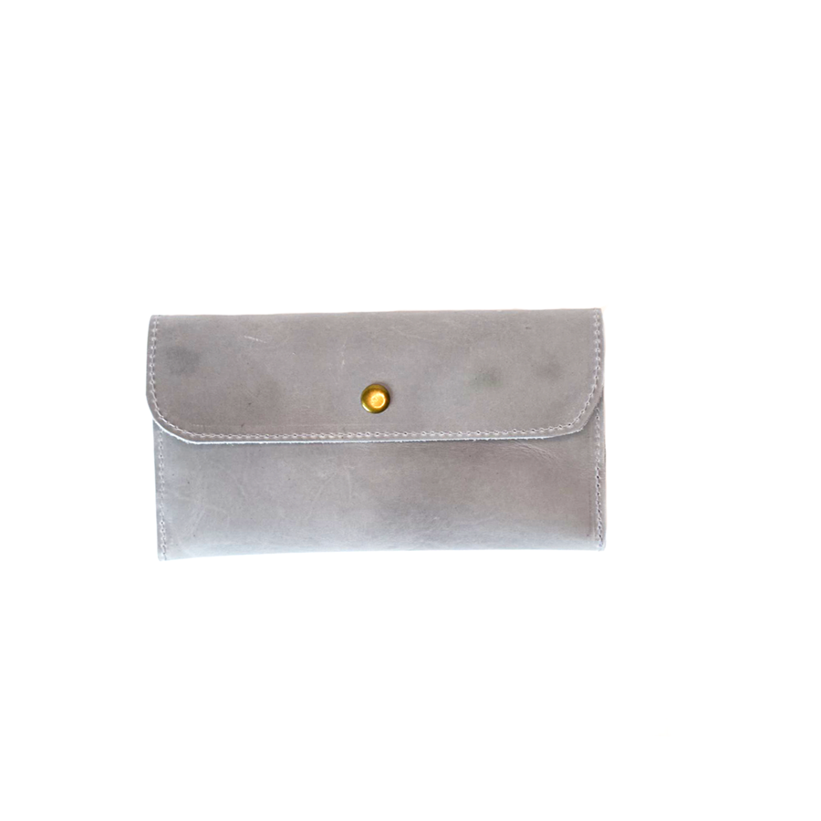 Leather Wallet in Glacial Gray by SutiSana