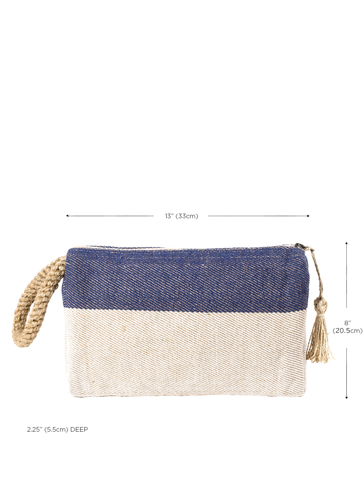 
                  
                    Block A Clutch - Blue by KORISSA
                  
                