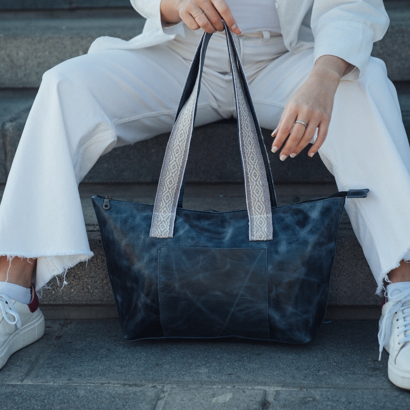
                  
                    Incan Strap Tote by SutiSana
                  
                