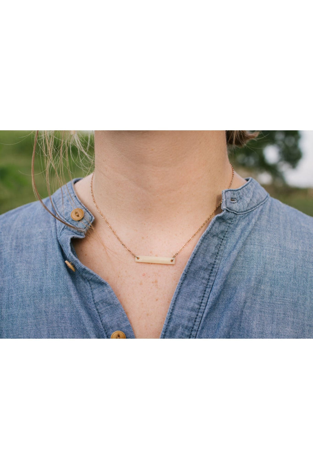 Betty Bone Necklace by Atelier Calla by 2nd Story Goods