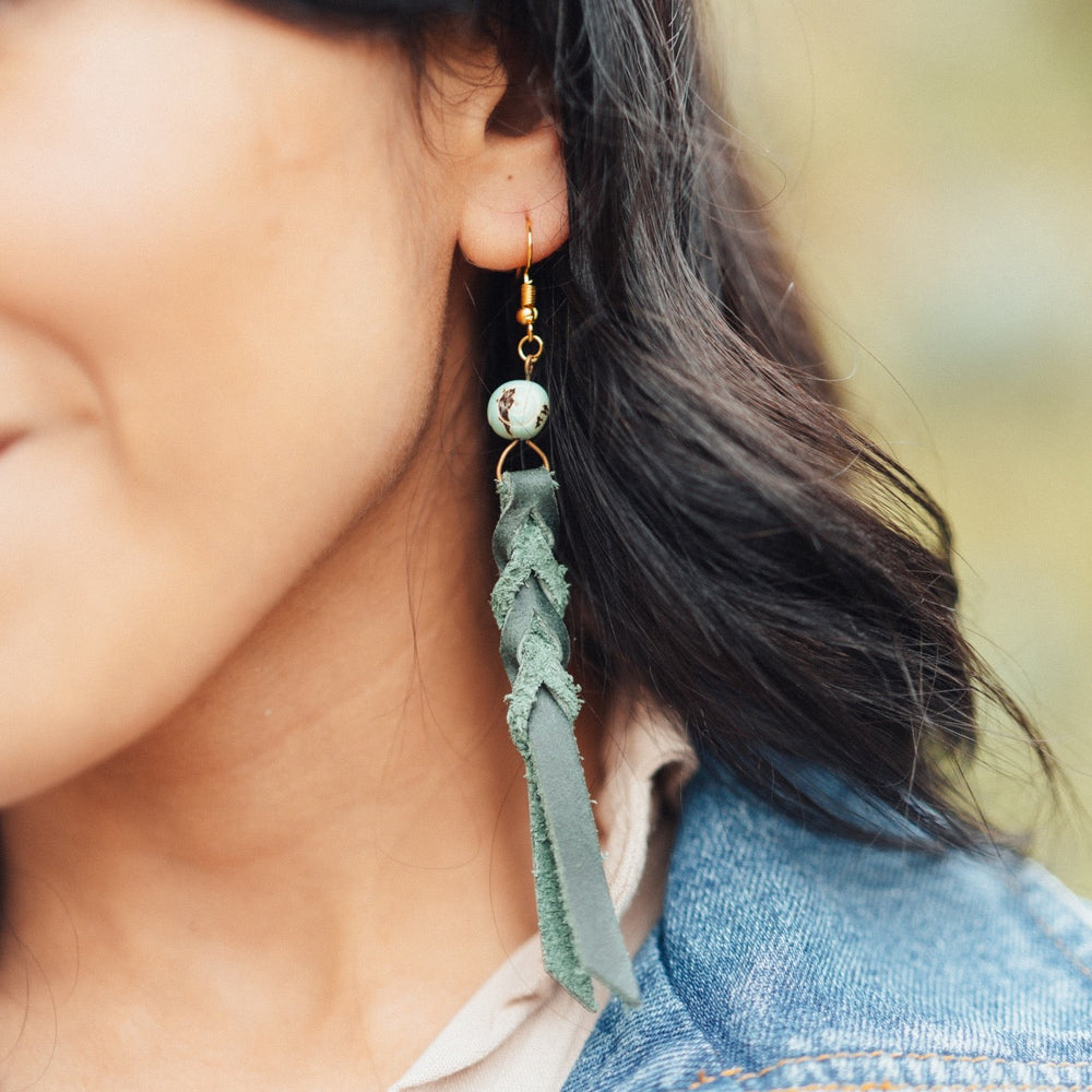 
                  
                    Braided Earrings by SutiSana
                  
                